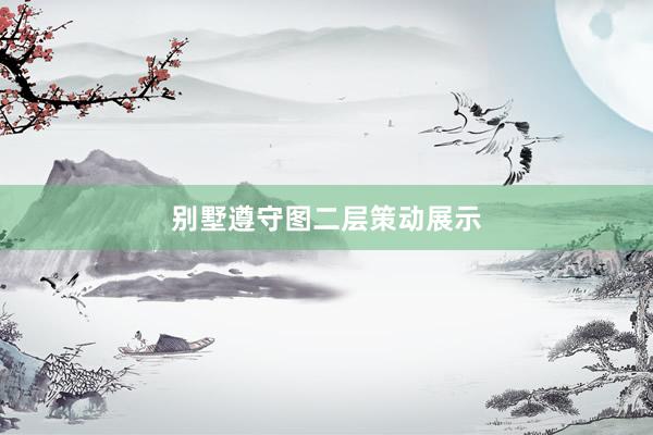 别墅遵守图二层策动展示